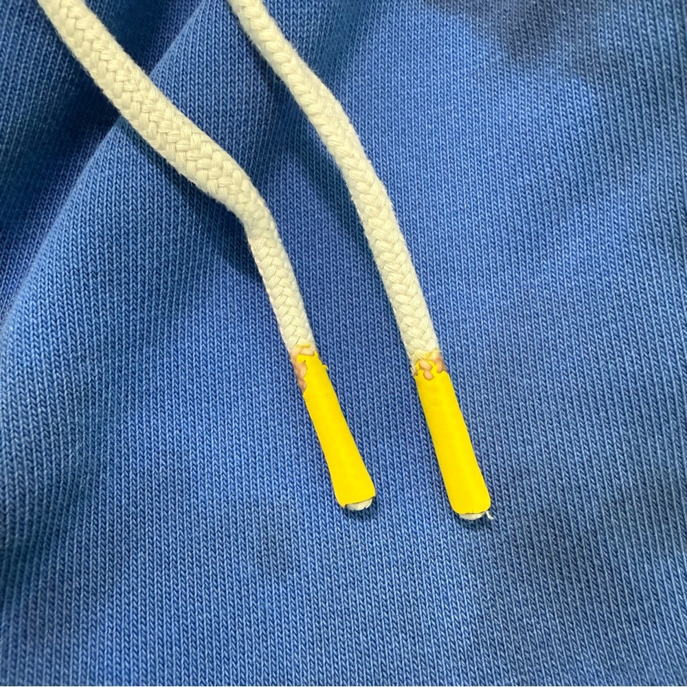 Nike Dri-Fit Blue Sweat Shorts | Peace Love Basketball Graphic | Zipper Pocket S - Picture 4 of 8